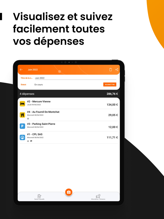 Screenshot #6 pour N2F - note de frais