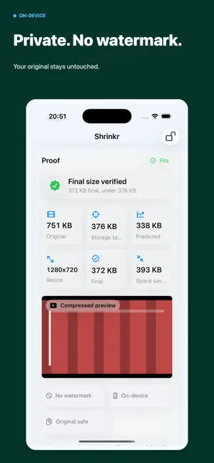 Video Compressor: Shrinkr screenshot 3