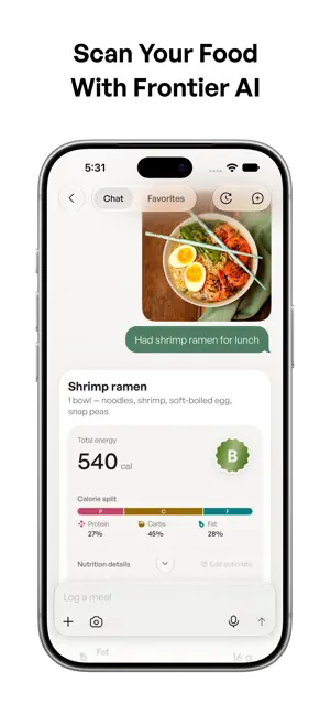 Moraea: AI Calorie Counter screenshot 2