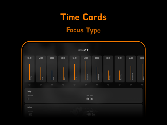 FocusBox - TimeBox Focus Timer iPad screenshot 2 - Lifestyle app
