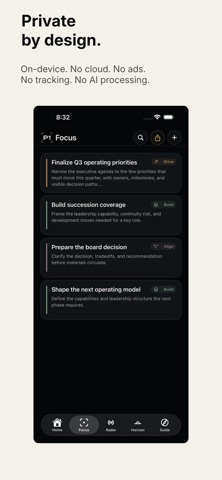 P1 Agenda Screenshot 2 of 5