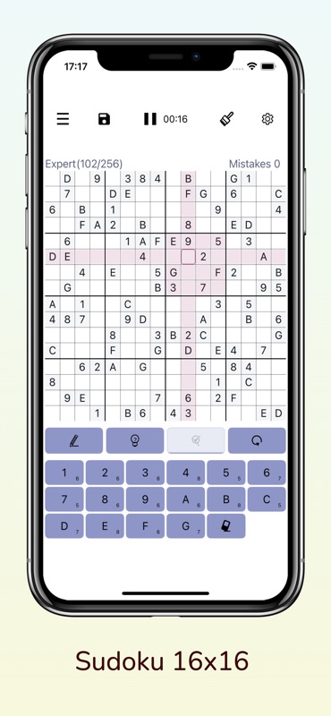 Sudoku - 4x4 6x6 9x9 16x16 screenshot 2