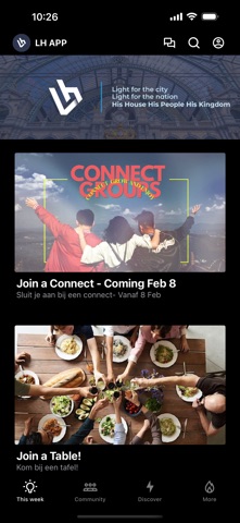 Ligththouse Fellowship App Screenshot 1 of 4
