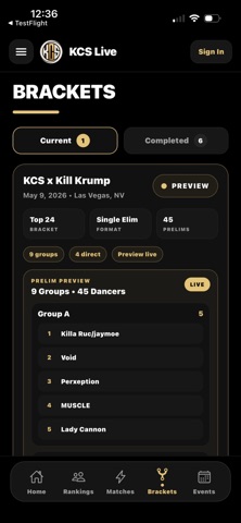 KCS Live iPhone screenshot