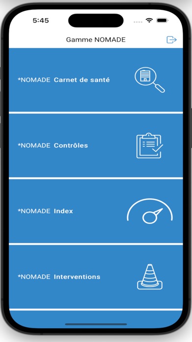 Gamme NOMADE Screenshot