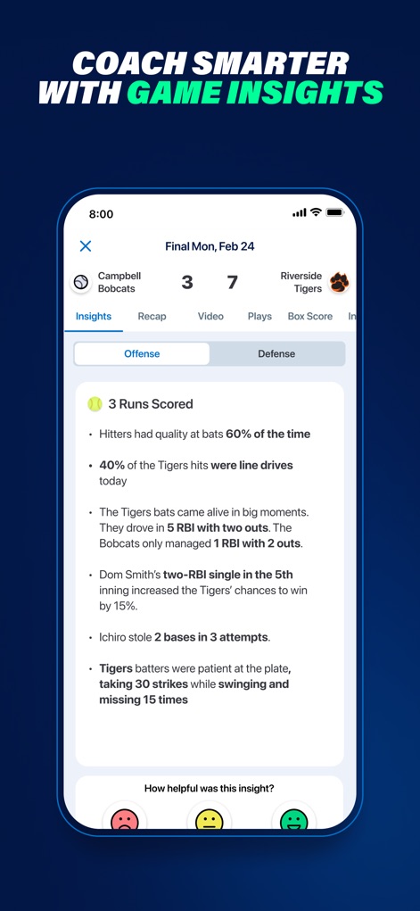 GameChanger - Smart Game Analytics