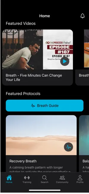 Spire: Breath Training & Tech screenshot 1