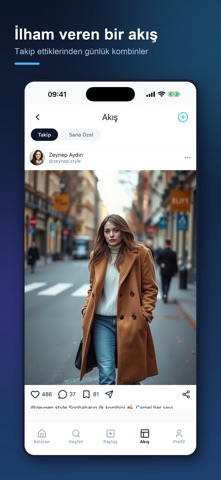 Kombin AI: Stil Asistanı iPhone screenshot