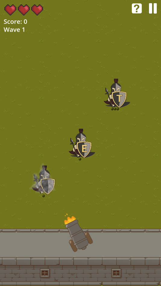 #3. Morse Code Tower Defense (iOS) By: Wong Kai Sing