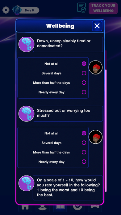 eQuoo, The Next Generation iPhone screenshot 6 - Health & Fitness app