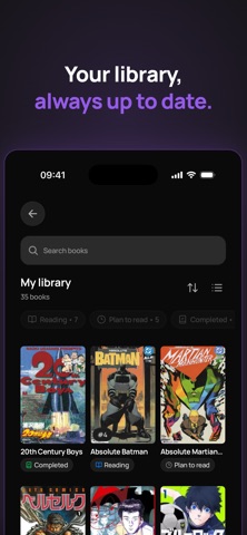 Trackr: Manga & Comics Tracker Screenshot 5 of 8