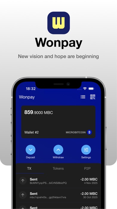 Wonpay Screenshot 1 of 5