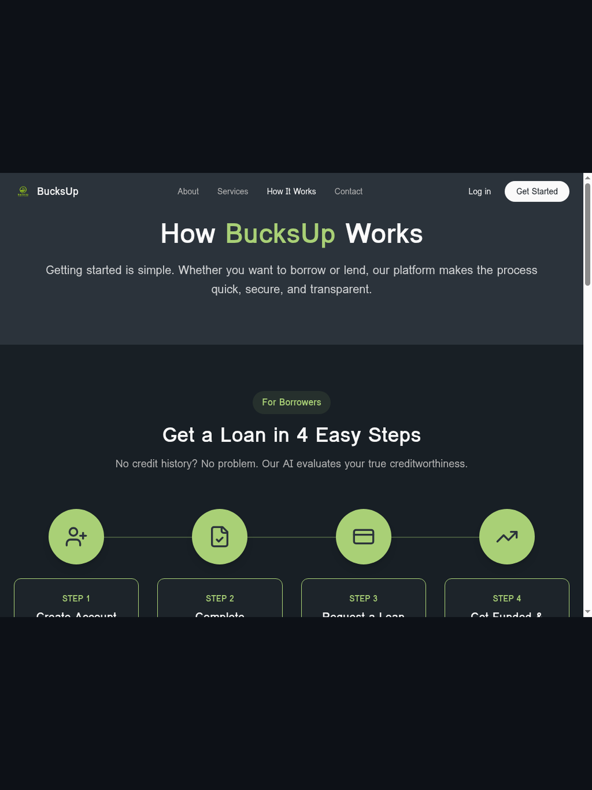 BucksUp - P2P Lending SA
