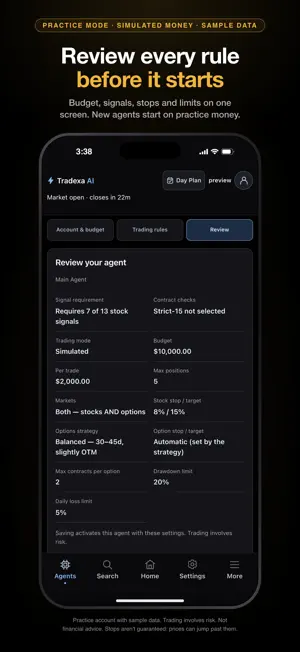 Tradexa AI: Trading Agents screenshot 4