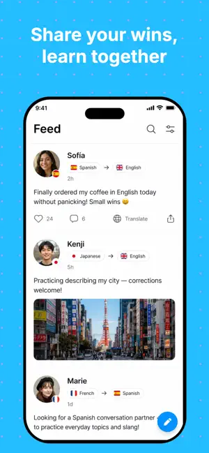 SpeakFam: Language Exchange screenshot 3