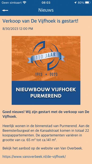 Nieuwbouw Vijfhoek Purmerend Screenshot
