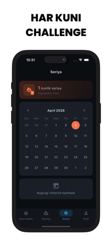 Bilimdon: Boshqotirma savollar iPhone screenshot