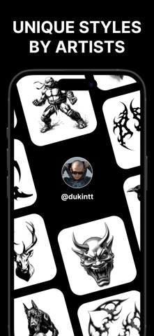 TatsHub - AI Tattoo Generator screenshot