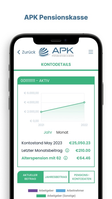 APK Pensionskasse Screenshot