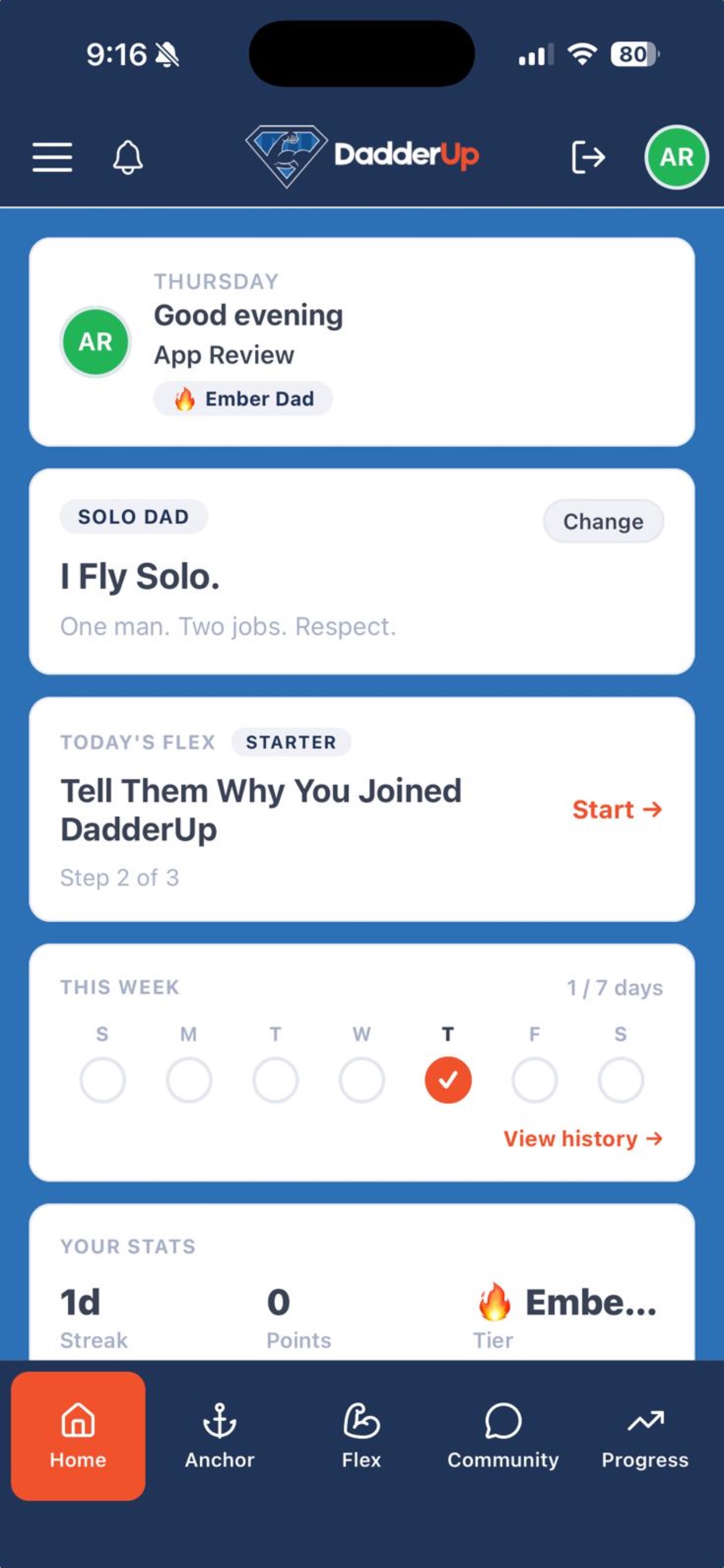Screenshot 1 of DadderUp