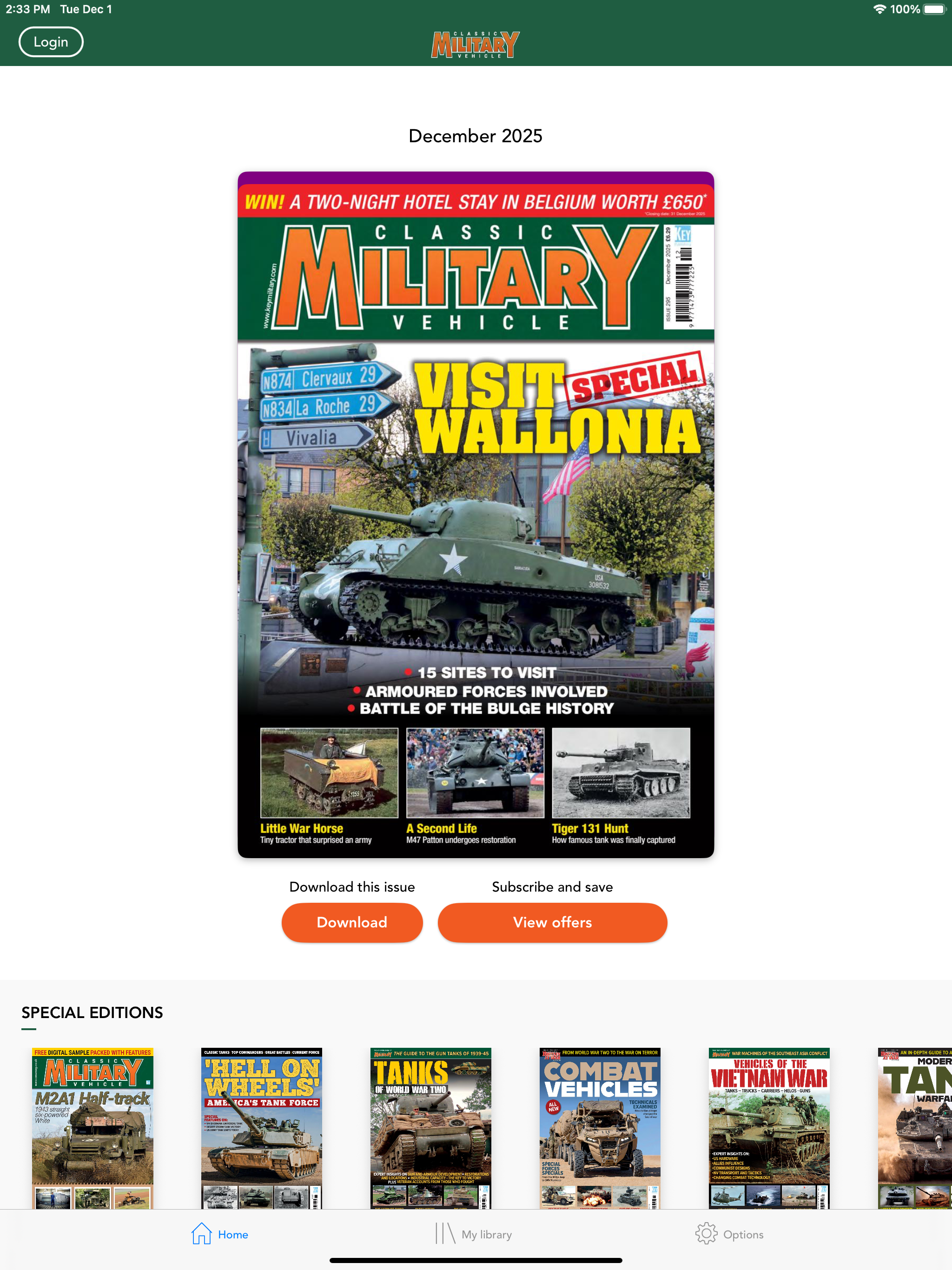 Classic Military Vehicle Mag. screenshot 3