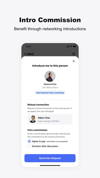 T:ABLE - Utilize Biz Network screenshot-4