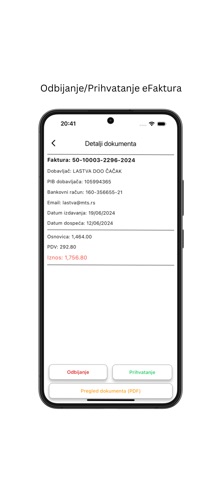 eFaktura - spajalica screenshot