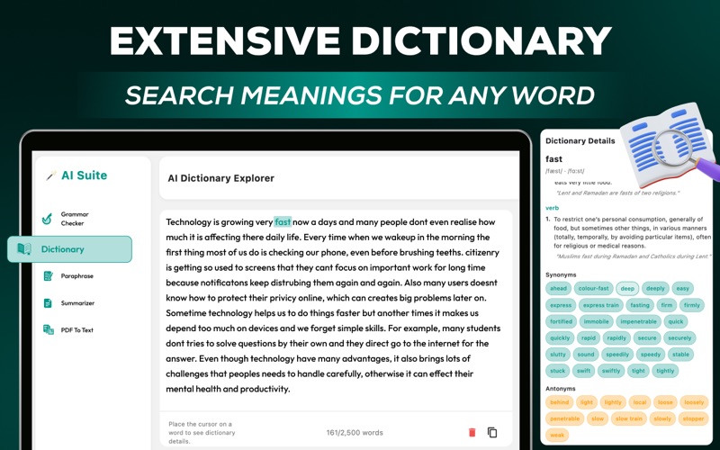 Grammar Checker · Spell Check iPhone screenshot