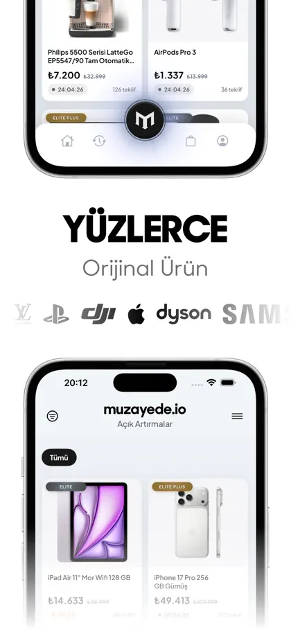 Captura de tela 3 de 6 de MUZAYEDE.IO - Açık Arttırma
