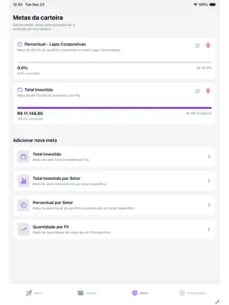 MetaFIIs: Carteira de FIIs screenshot 8