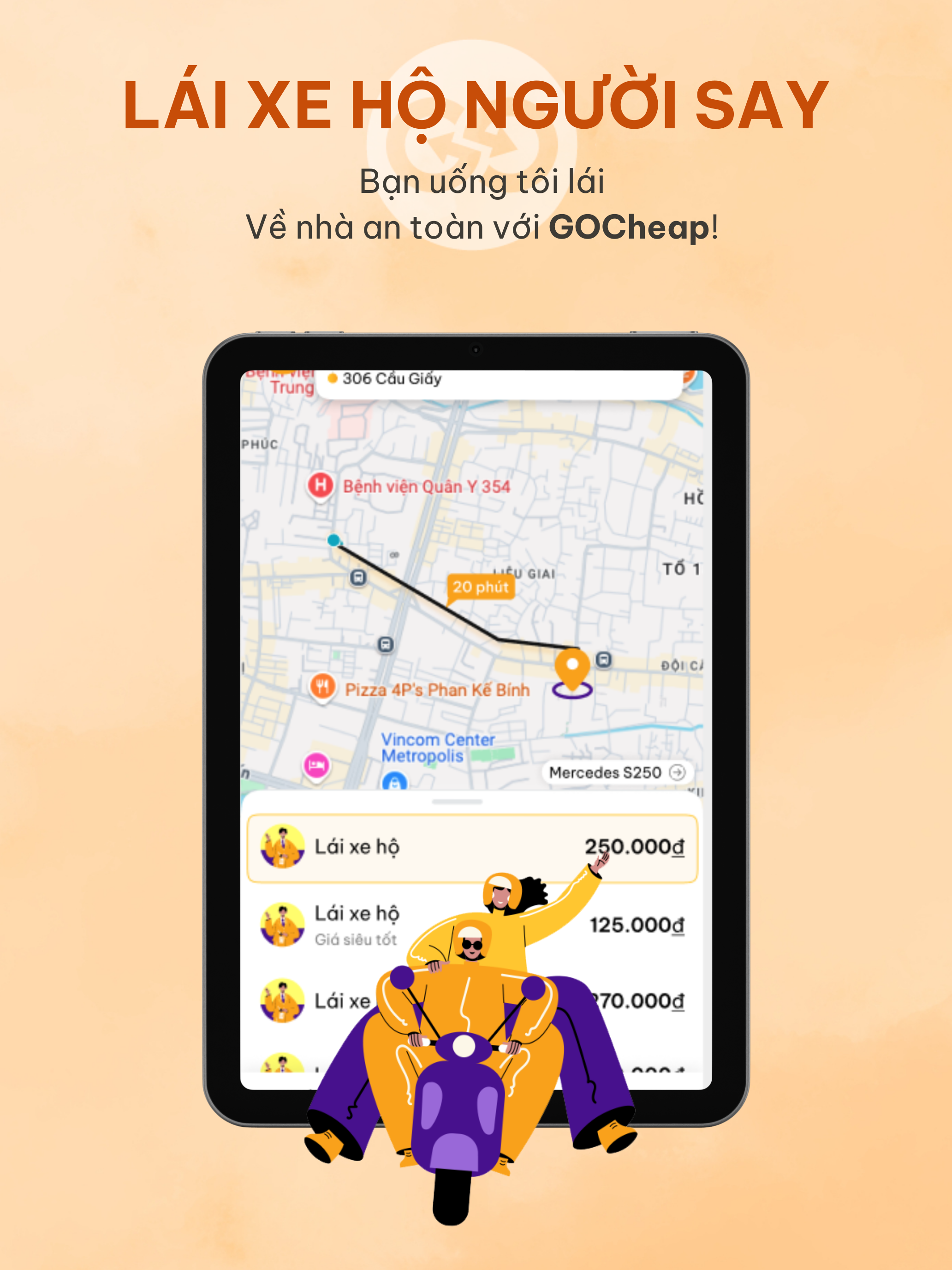 GOCheap! Thuê Tài Xế Lái Xe Hộ screenshot 11