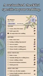 inkberry wedding planner iphone bildschirmfoto 2