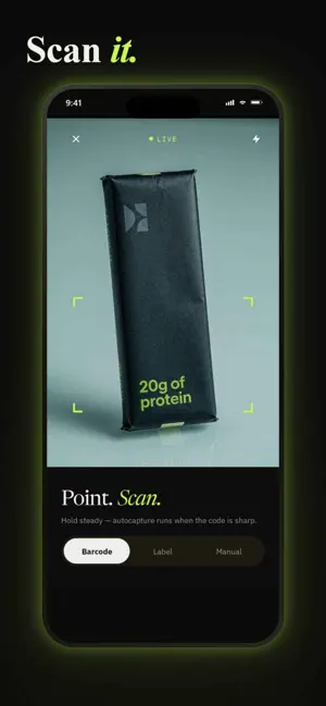 Protein Quality Scanner screenshot 1