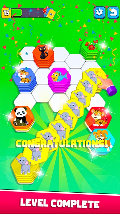 Hexa Sorting - Brain Game