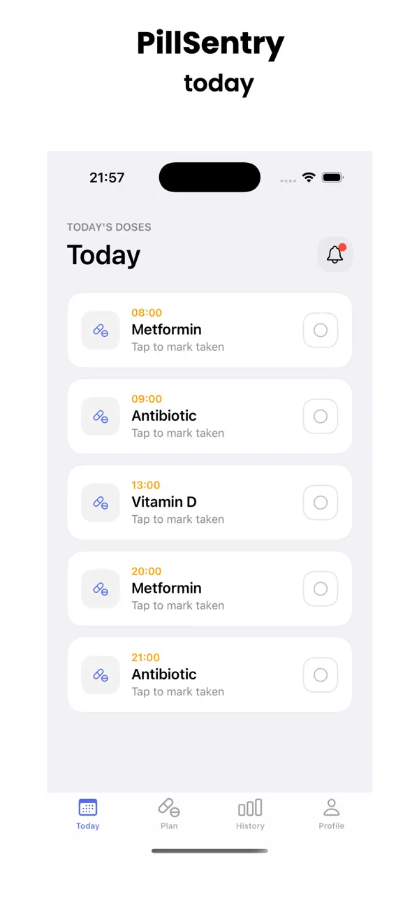 #4. PillSentry (iOS) 作者: 楠楠 李