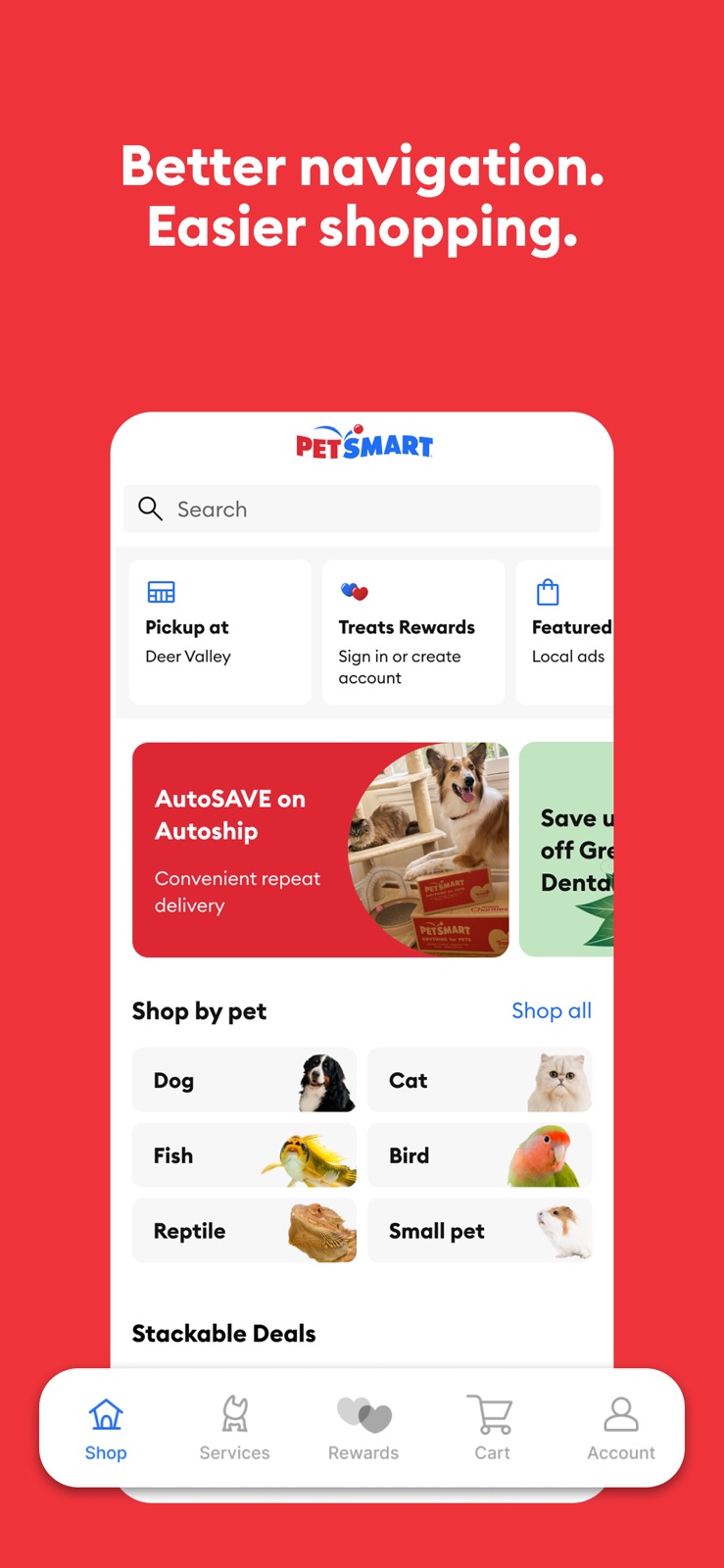PetSmart iphone screenshot 1
