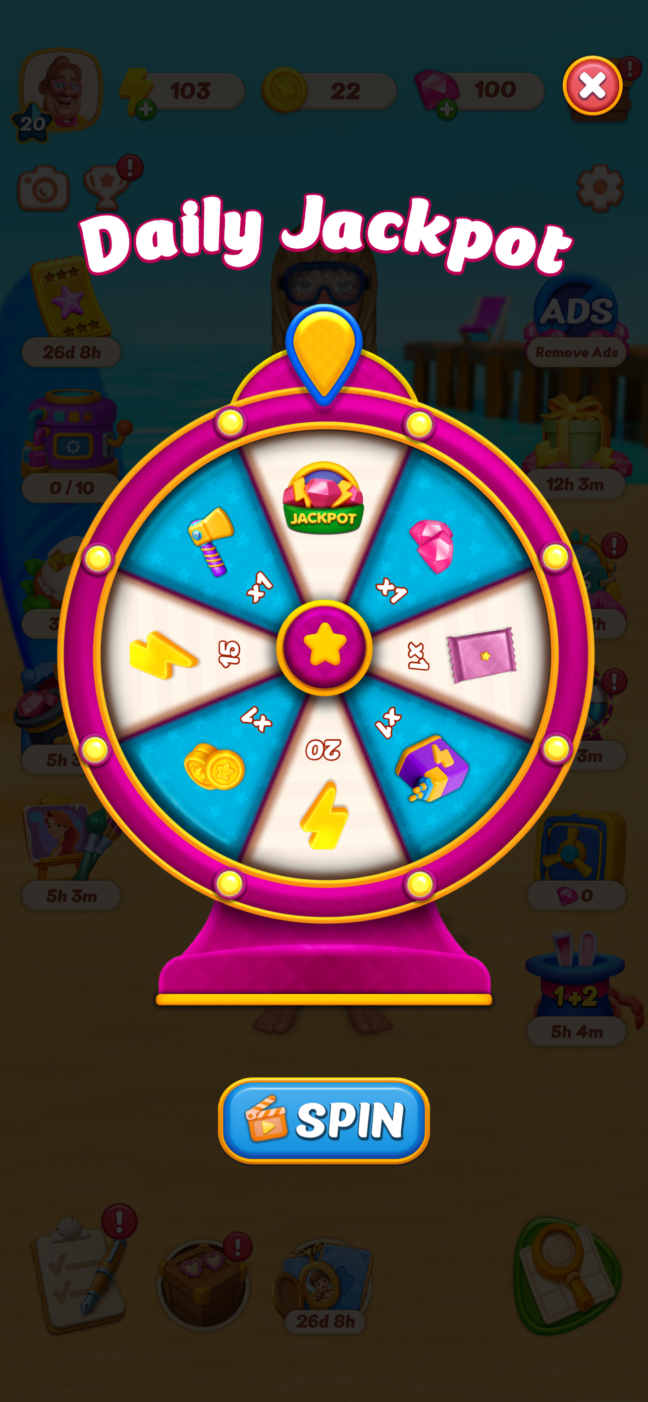 Beach Bliss: Merge Puzzle screenshot 5