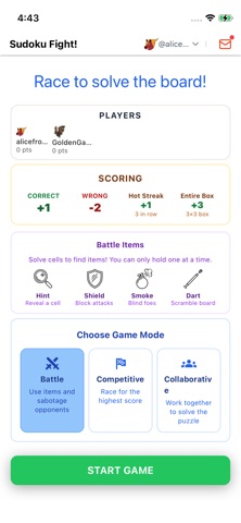 Sudoku Fight screenshot