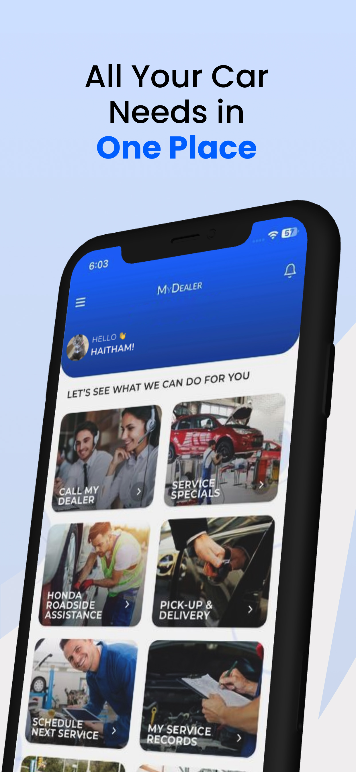 My Dealer Customer App