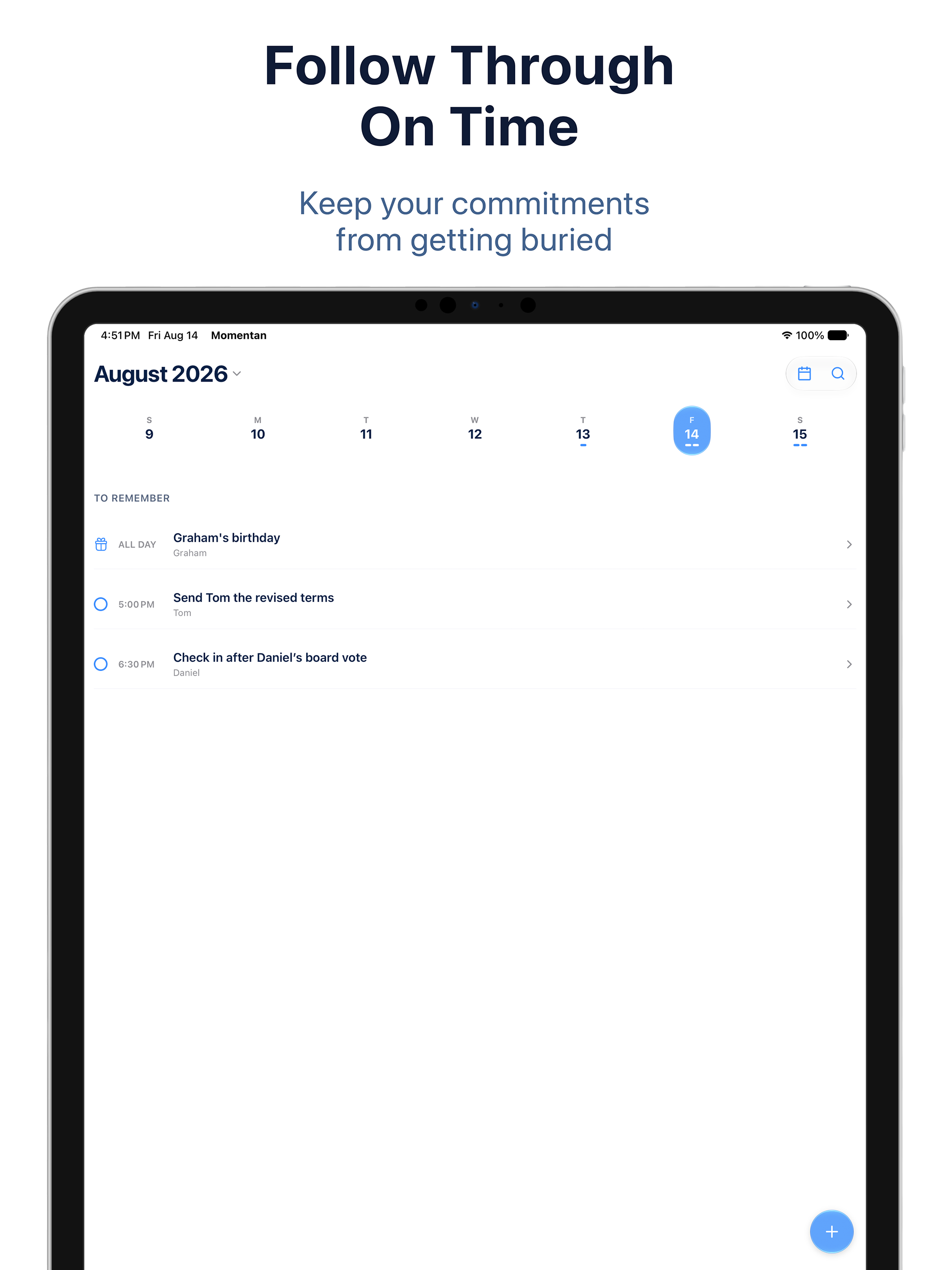 Momentan: AI Personal CRM screenshot 18