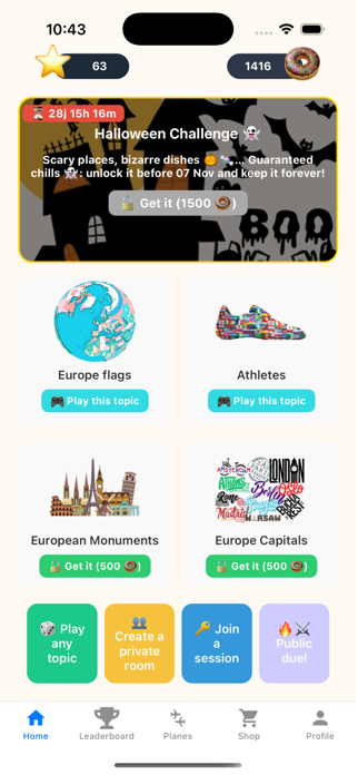 Countries Quiz Screenshot 1 of 6