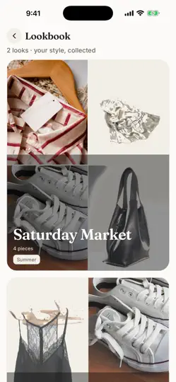 Скриншот Pleat: Digital Closet на iPhone 6