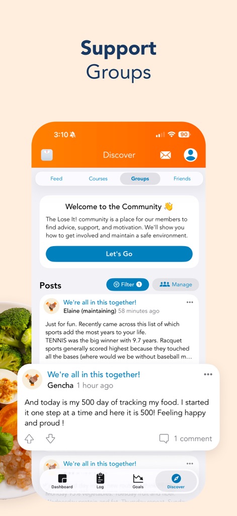 Lose It! – Calorie Counter - Connect & Motivate