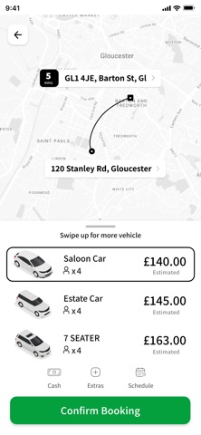 Associated Central Taxis screenshot