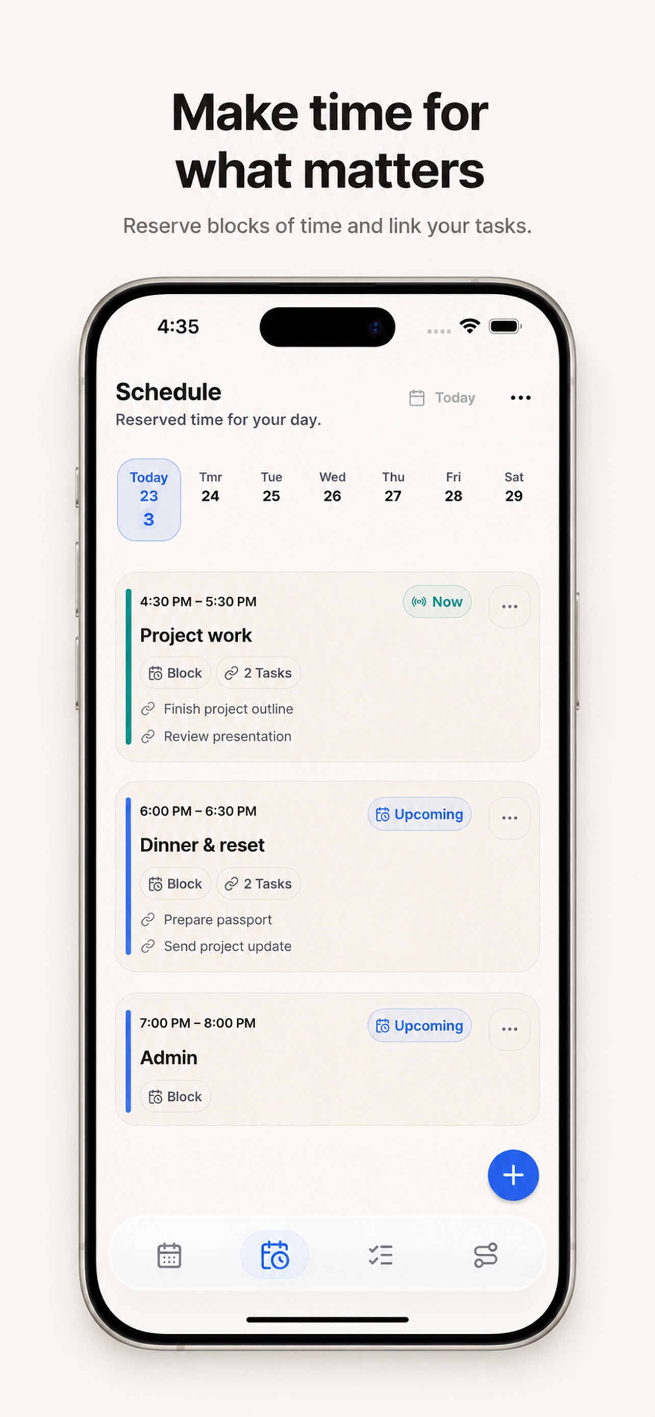 Screenshot 3 of LifeOS: Today & Tasks