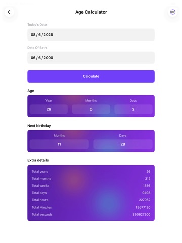 sip calculator & finance iPad screenshot