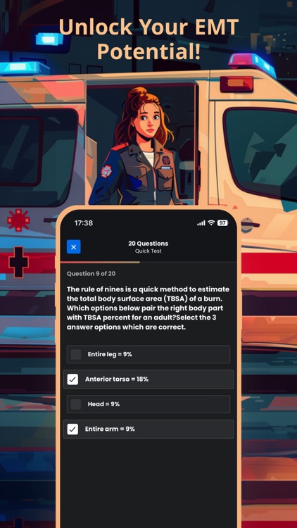 EMT - Medical Prep Test 2024