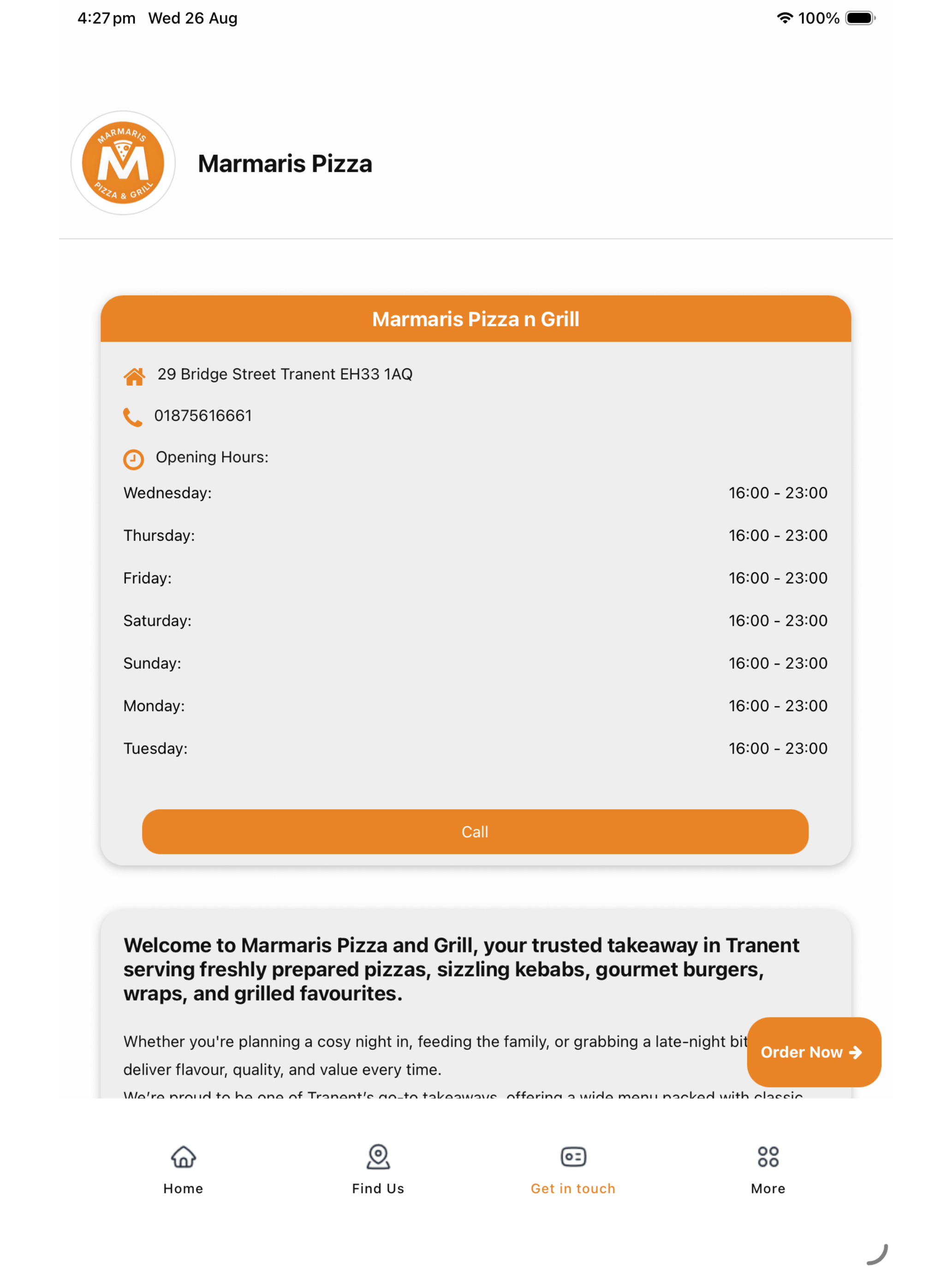 Marimaris Pizza n Grill screenshot 7