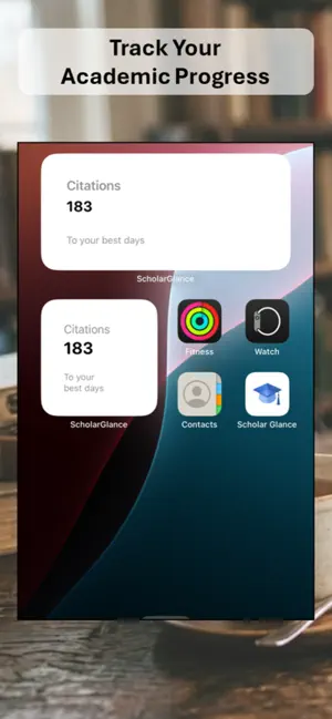 Scholar Glance screenshot 2