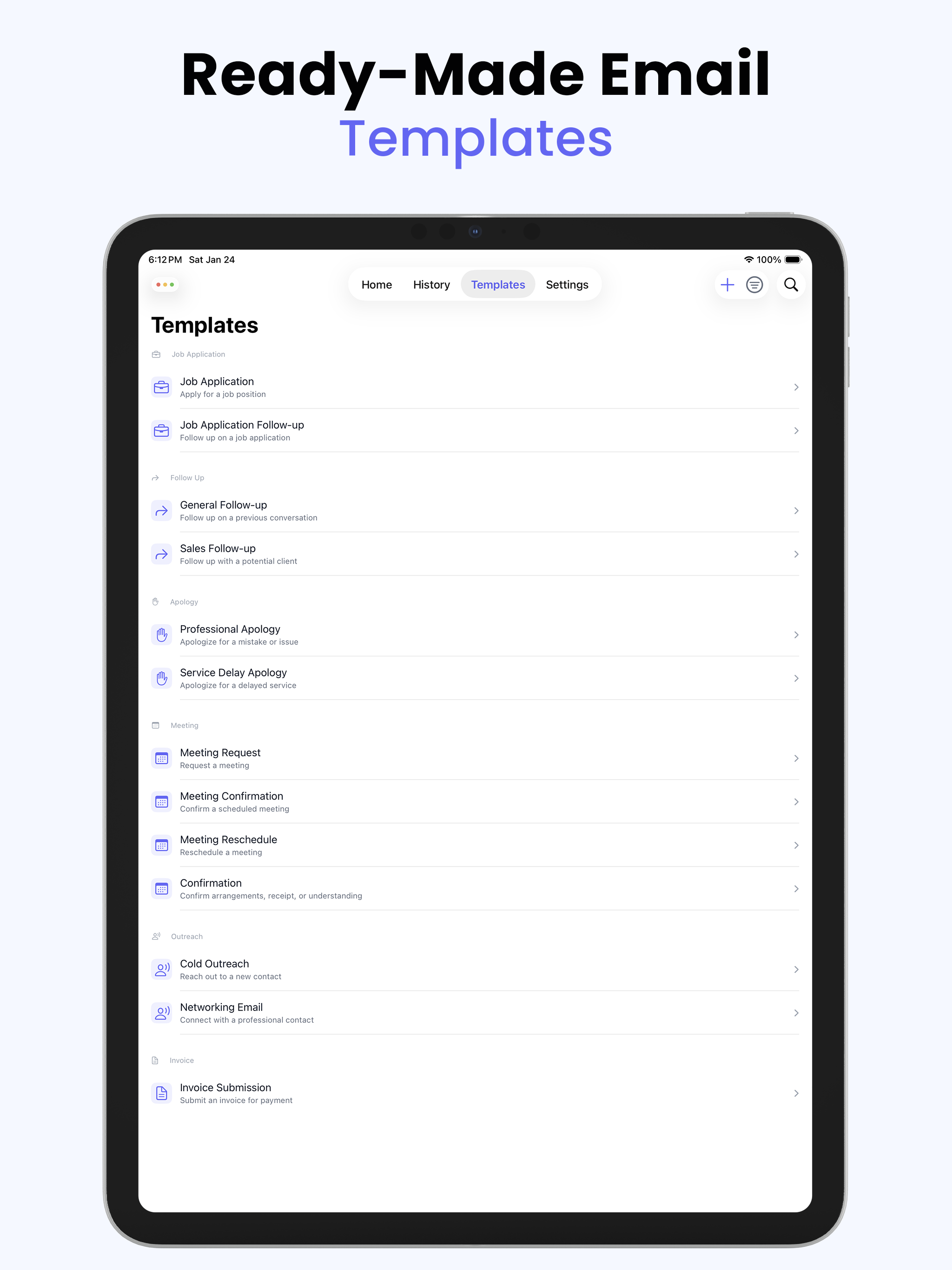 Email Generator & Writer
